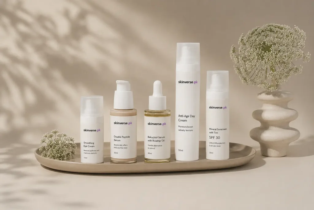 skinverse.pk products shoot
